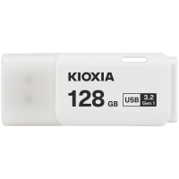 KIOXIA LU301W128GG4; 128GB USB 3.2 Gen 1 KIOXIA Hayabusa U301 WHITE - RETAIL