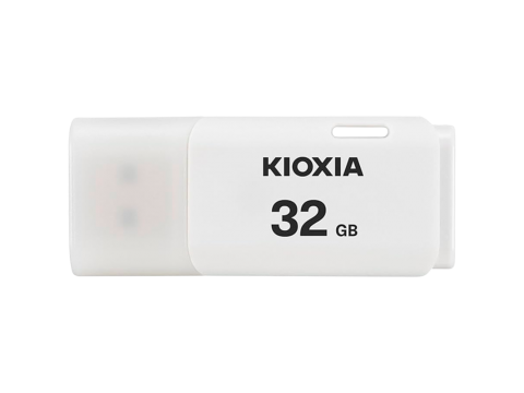 KIOXIA LU202W032GG4; 32GB USB 2.0 KIOXIA Hayabusa U202 WHITE - RETAIL