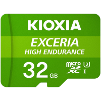 KIOXIA LMHE1G032GG2; 32GB microSD KIOXIA Exceria High Endurance (M303E) UHS I U3 with adapter