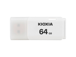 KIOXIA LU202W064GG4; 64GB USB 2.0 KIOXIA Hayabusa U202 WHITE - RETAIL