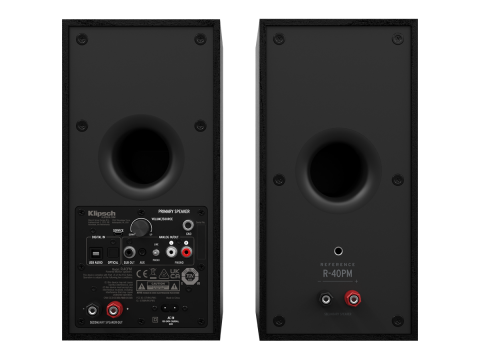 Klipsch Reference R-40PM Powered Monitors (Black, Pair)