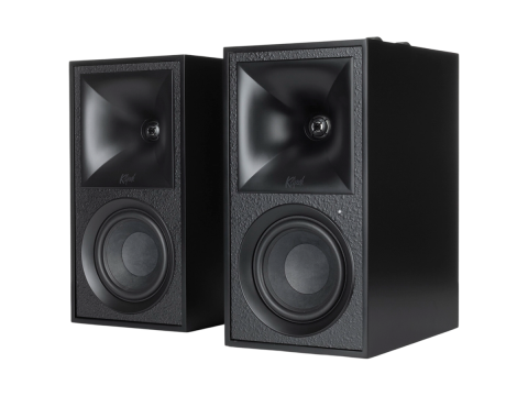Klipsch The Fives, Powered Speakers, Matte Black, Pair