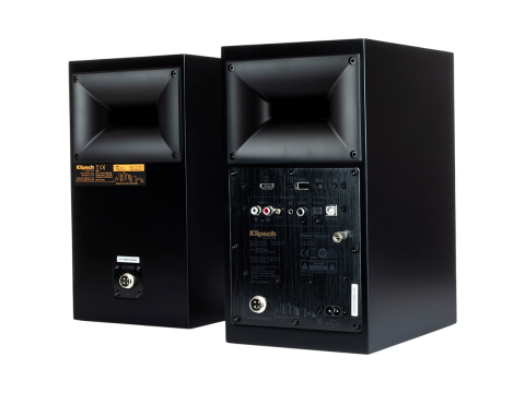 Klipsch The Fives, Powered Speakers, Matte Black, Pair