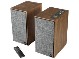 Klipsch The Fives Powered Speakers (Walnut, Pair)