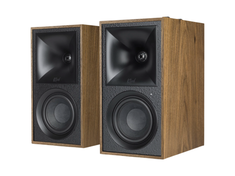 Klipsch The Fives Powered Speakers (Walnut, Pair)