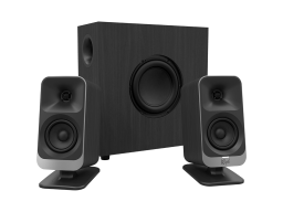 Klipsch ProMedia Lumina 2.1 Gaming Audio System with Subwoofer and LED Lighting Effects Built-in, Black