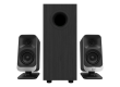 Klipsch ProMedia Lumina 2.1 Gaming Audio System with Subwoofer and LED Lighting Effects Built-in, Black