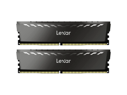 Lexar® 2x8GB THOR DDR4 3600 UDIMM XMP Memory with White heatsink. Dual pack, EAN: 843367129294