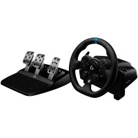 Logitech  G923 Racing Wheel and Pedals - PC/XB - BLACK - USB
