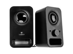 LOGITECH Z150 Stereo Speakers - MIDNIGHT BLACK - 3.5 MM - UK