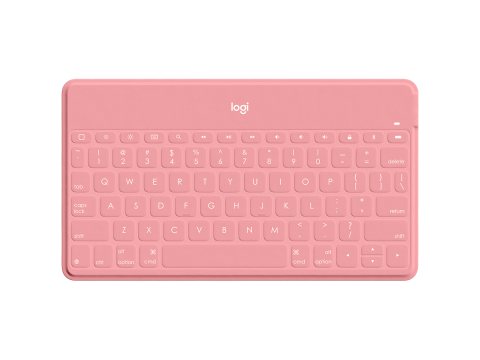 Logitech  Keys-To-Go Bluetooth Portable Keyboard - BLUSH PINK - RUS