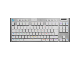 LOGITECH G915 TKL LIGHTSPEED Wireless Mechanical Gaming Keyboard - WHITE - RUS - TACTILE