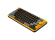 LOGITECH POP Keys Bluetooth Mechanical Keyboard - BLAST YELLOW - RUS