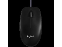 Мышь проводная Logitech Optical B100 Black USB OEM 910-003357