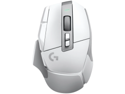 LOGITECH G502 X Corded Gaming Mouse - WHITE - USB - EWR2