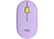 LOGITECH Pebble M350 Wireless Mouse - LAVENDER LEMONADE - 2.4GHZ/BT - EMEA - CLOSED BOX