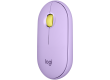 LOGITECH Pebble M350 Wireless Mouse - LAVENDER LEMONADE - 2.4GHZ/BT - EMEA - CLOSED BOX