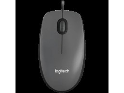 LOGITECH M100 Corded Mouse - BLACK - USB