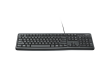 LOGITECH K120 Corded Keyboard - BLACK - USB - RUS