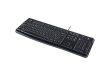 LOGITECH K120 Corded Keyboard - BLACK - USB - RUS