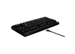 LOGITECH G PRO TKL Corded Mechanical Gaming Keyboard - BLACK - RUS - USB - CLICKY