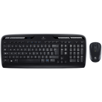 Беспроводной Комплект Клавиатура + Мышь Logitech MK330, Black, 920-003995