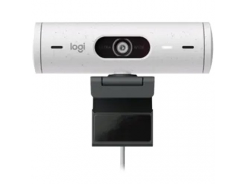 LOGITECH BRIO 500 Full HD Webcam - OFF-WHITE - USB-C