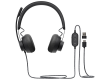 LOGITECH ZONE WIRED UC GRAPHITE - EMEA