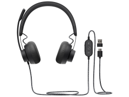 LOGITECH ZONE WIRED UC GRAPHITE - EMEA