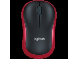 Мышь беспроводная Logitech Wireless Mouse M185, Red 910-002240