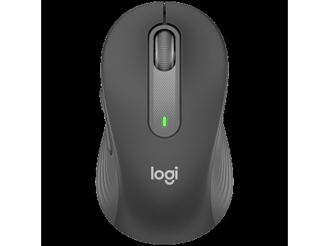 Logitech  M650L Signature Bluetooth Mouse - GRAPHITE - LEFT