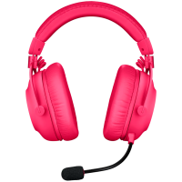 LOGITECH G PRO X2 LIGHTSPEED Wireless Gaming Headset - Blue Mic - MAGENTA