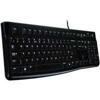 Клавиатура Logitech K120, USB, ОЕМ, Black 920-002522