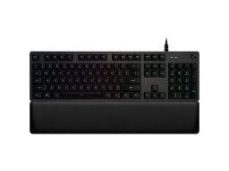 Logitech  G513 Corded LIGHTSYNC Mechanical Gaming Keyboard - CARBON - RUS - USB - LINEAR