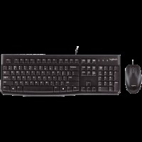 Клавиатура и мышь Logitech MK120 Corded Combo - BLACK - USB