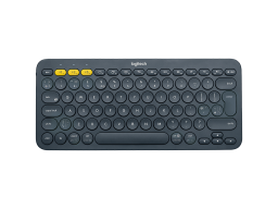 LOGITECH K380 Multi-Device Bluetooth Keyboard - DARK GREY - RUS