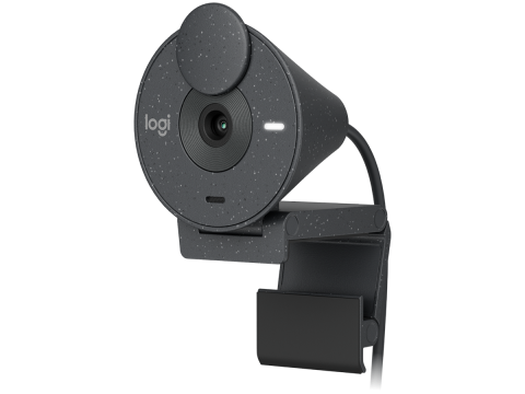 LOGITECH Brio 300 Full HD webcam - GRAPHITE - USB-C