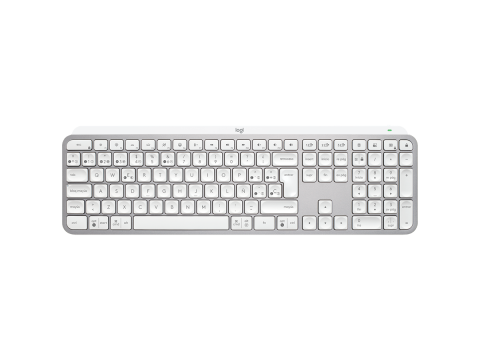 Клавиатура LOGITECH MX Keys S - Bluetooth / Illuminated / Pale Grey / US International Layout