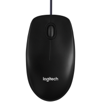 Мышь проводная Logitech M90 Grey, 1000dpi 3 кнопки USB2.0 910-001794