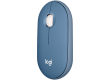 LOGITECH Pebble M350 Wireless Mouse - BLUEBERRY - 2.4GHZ/BT - EMEA - CLOSED BOX