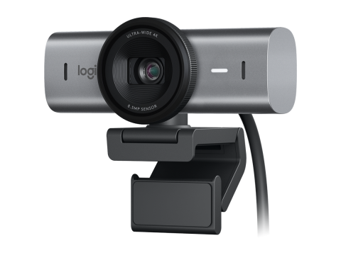 LOGITECH MX Brio 4K Ultra HD Webcam - GRAPHITE - 2.4GHZ - EMEA28-935 - B2C