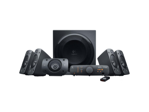 LOGITECH Z906 THX Surround Sound 5.1 Speakers - BLACK - 3.5 MM