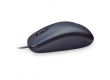 LOGITECH M90 Corded Mouse - GREY - USB - EWR2