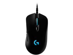 LOGITECH G403 HERO LIGHTSYNC Corded Gaming Mouse - BLACK - USB - EWR2