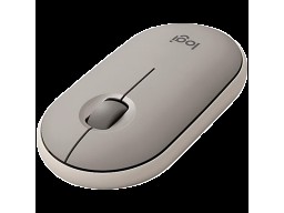 Logitech  Pebble M350 Wireless Mouse - SAND - 2.4GHZ/BT - EMEA - CLOSED BOX