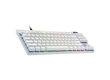 LOGITECH G PRO X TKL RAPID Gaming Keyboard - WHITE - US INT'L - USB - EMEA28i-935 - LINEAR