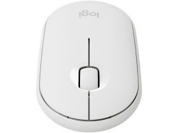 Мышь беспроводная Logitech Wireless Mouse Pebble M350. WHITE - 2.4GHZ/BT. 910-005716