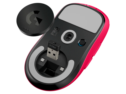 LOGITECH G PRO X SUPERLIGHT 2c compact wireless gaming mouse - PINK - 2.4GHZ- EER2-933