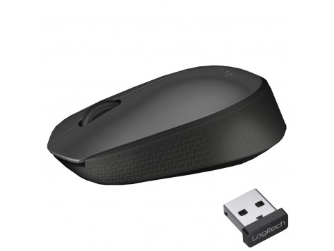 Logitech B170 Wireless Mouse - BLACK - B2B