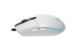 Logitech  G203 LIGHTSYNC Corded Gaming Mouse - WHITE - USB